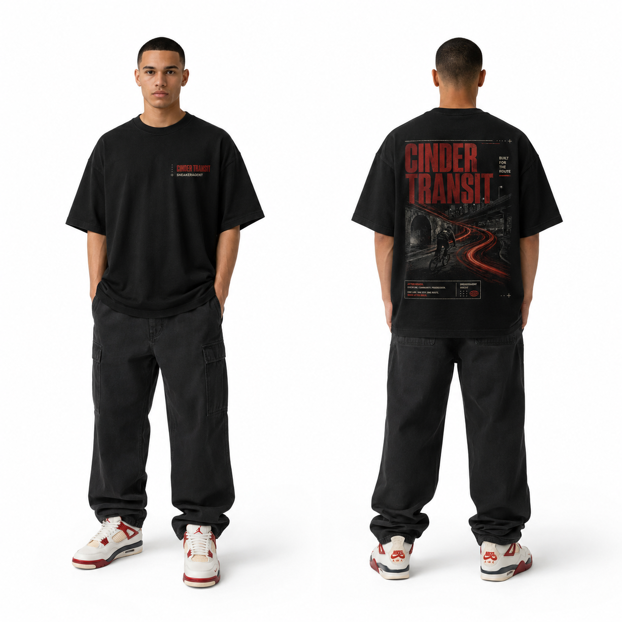 Cinder Transit Oversized Shirt – Match Fit