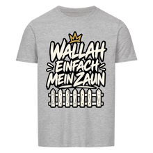 Wallah einfach mein Zaun T-Shirt – sport grey