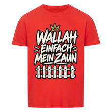 Wallah einfach mein Zaun T-Shirt – rot