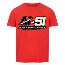 AI → SI Super Intelligence T-Shirt – rot