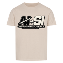 AI → SI Super Intelligence T-Shirt – sand