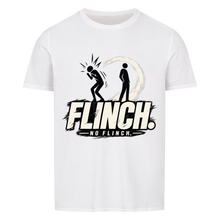 Flinch. No Flinch. T-Shirt – weiß
