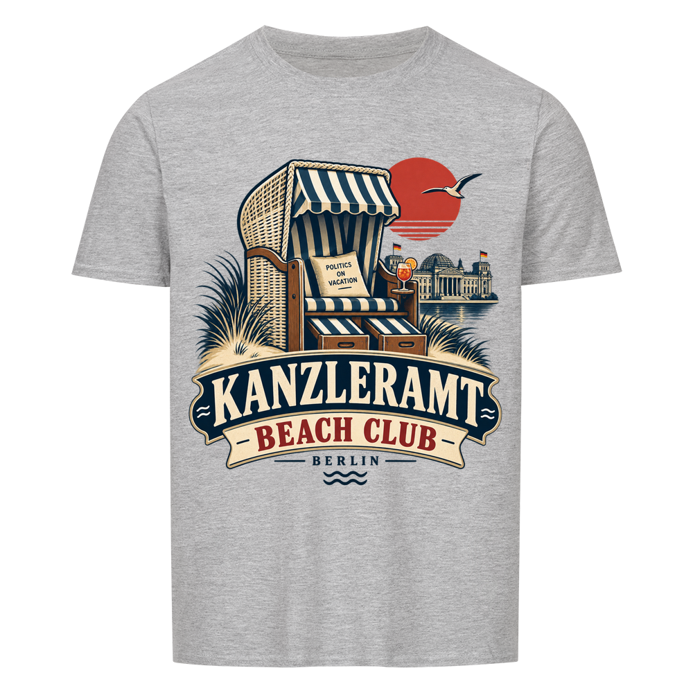 Kanzleramt Beach Club T-Shirt – sport grey