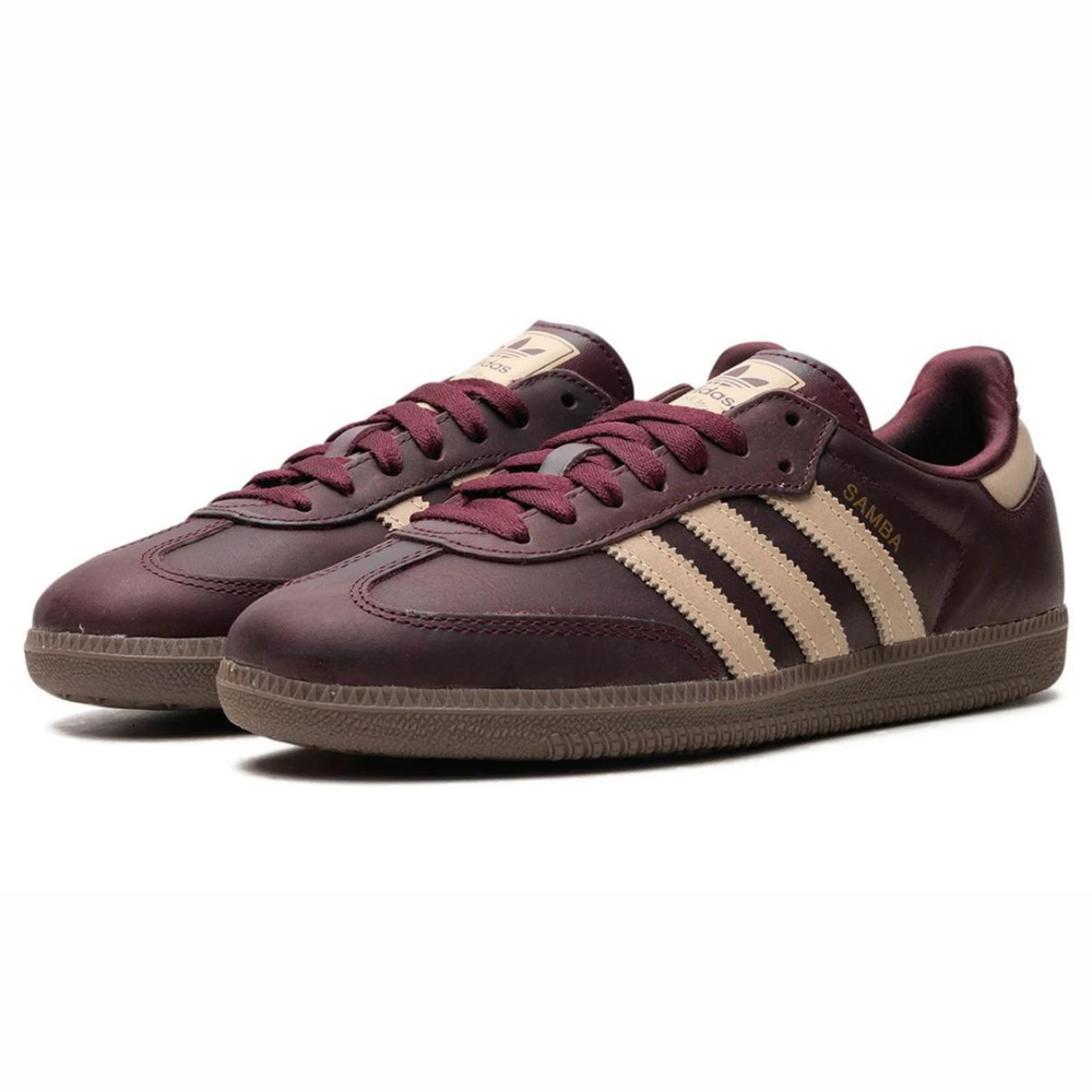 adidas Samba OG Maroon Crystal Sand | EU 36 2/3