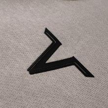 Basic V-Logo Small Hoodie - Light Asphalt