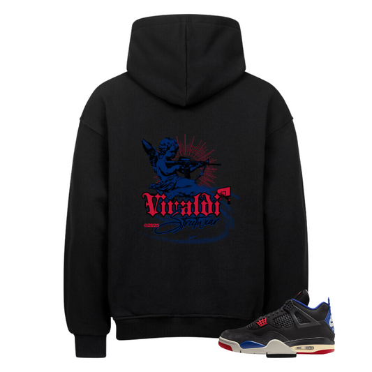 Above the Rim – Drop-Match x VIVALDI™ Oversized Hoodie zum Air Jordan 4 Rare Air