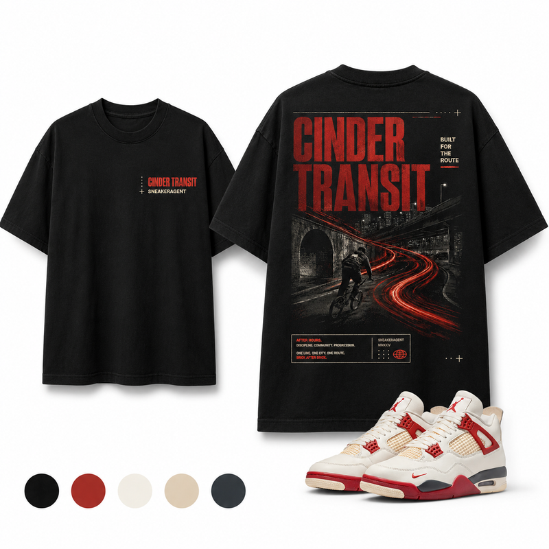 Cinder Transit Oversized Shirt – Match Fit