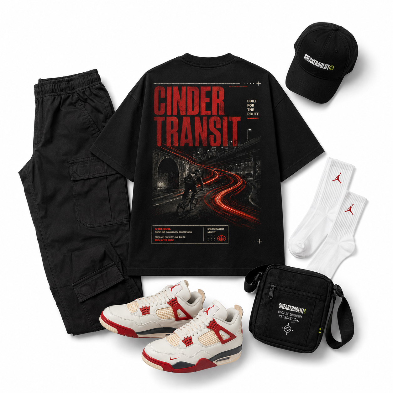 Cinder Transit Oversized Shirt – Match Fit