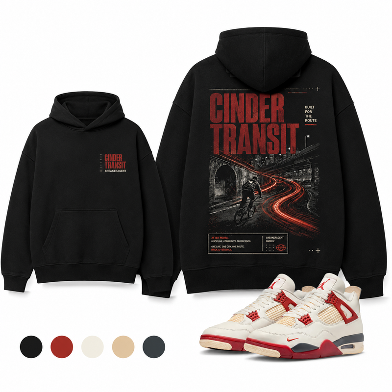 Cinder Transit Oversized Hoodie – Match Fit