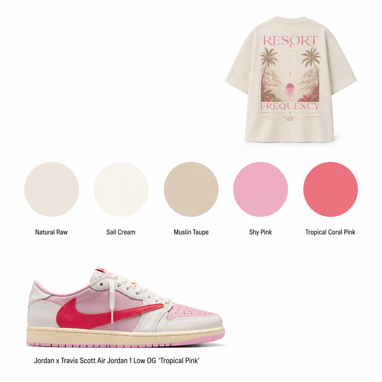 Resort Frequency Oversized Shirt - Match Fit