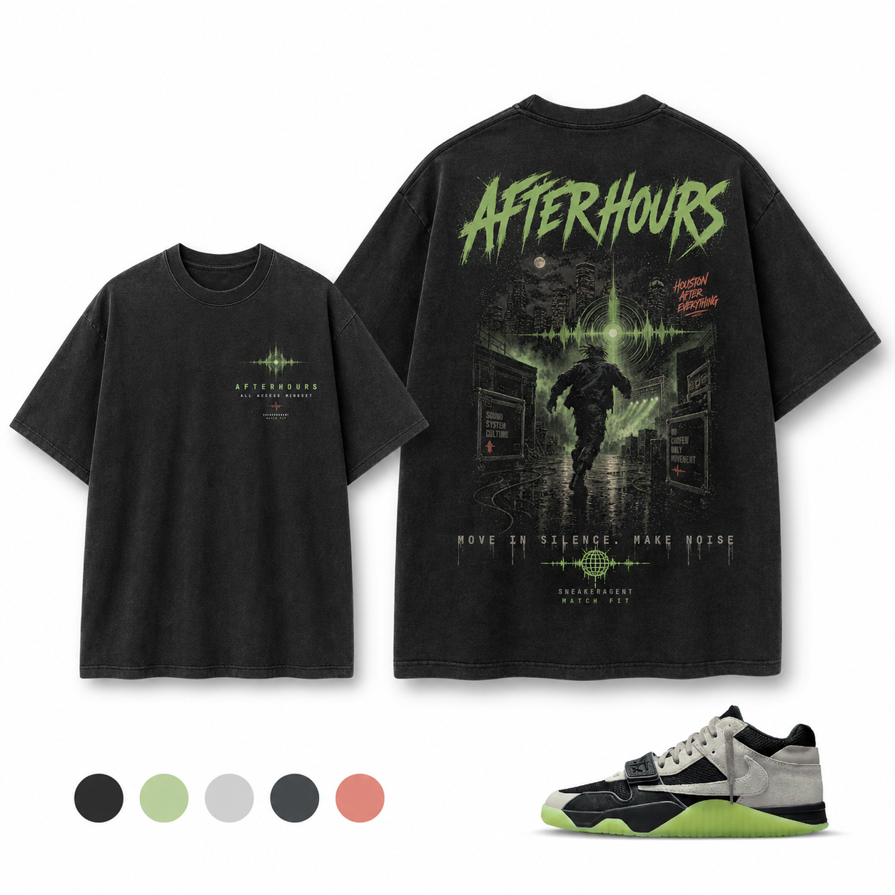 Afterhours Oversized Shirt – Match Fit