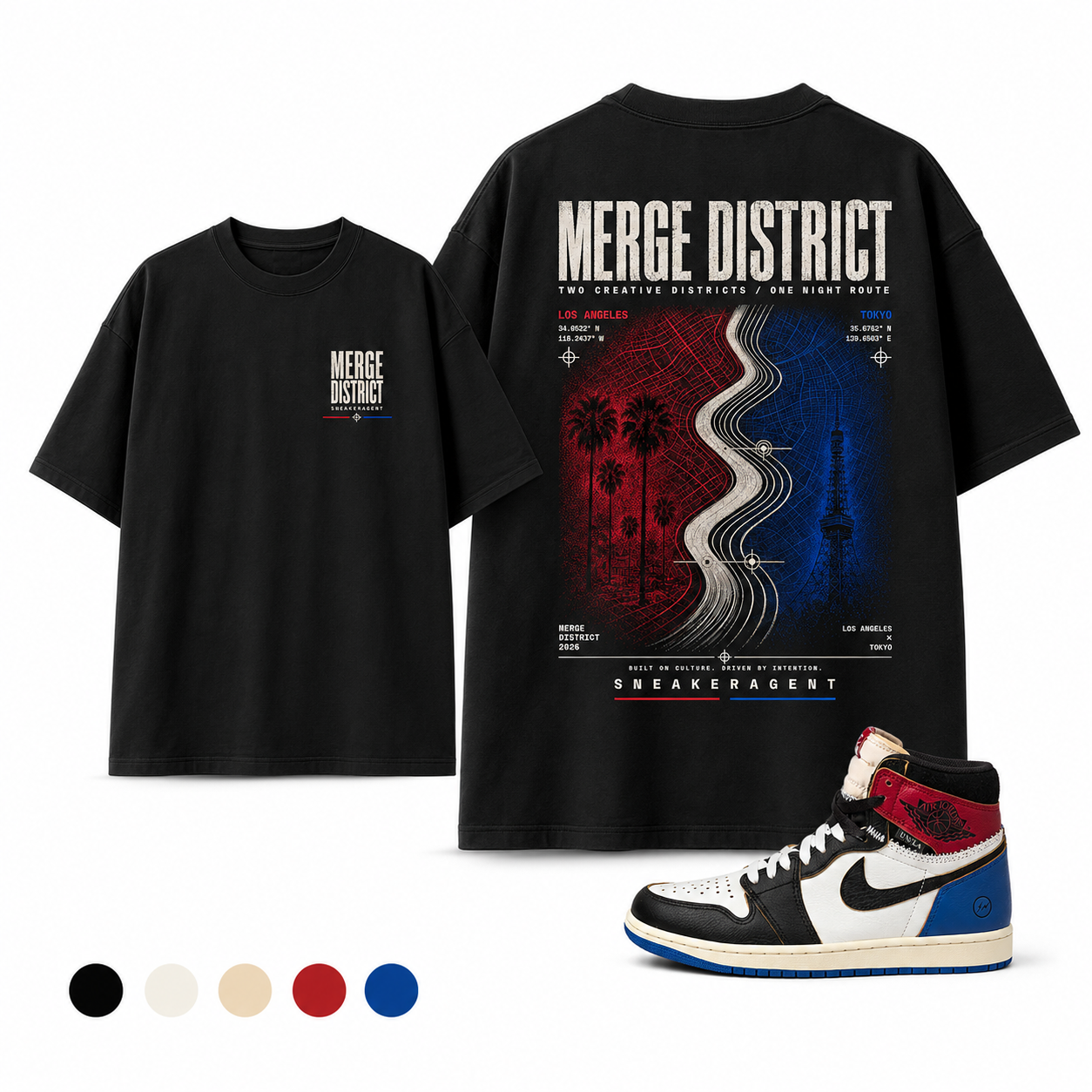 Merge District Oversized Shirt – Match Fit