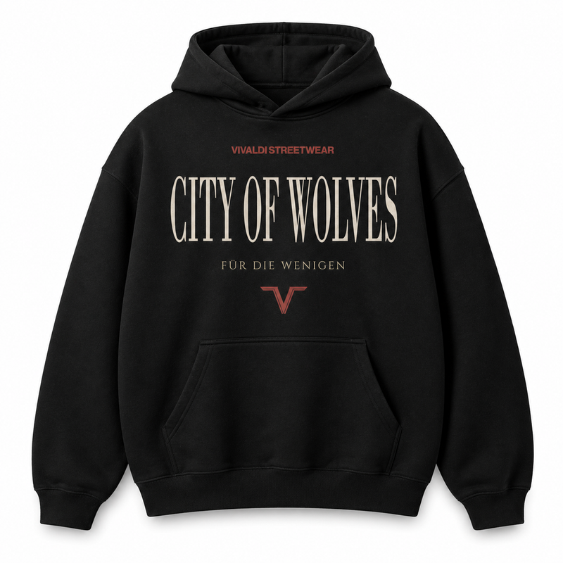 CITY OF WOLVES – Spring Edition Oversized Hoodie