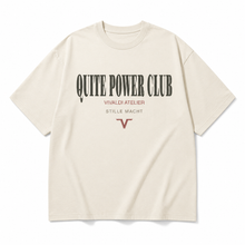 QUIET POWER CLUB – Spring Edition Oversized Shirt