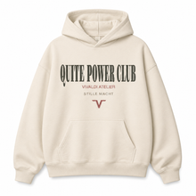 QUIET POWER CLUB – Spring Edition Oversized Hoodie
