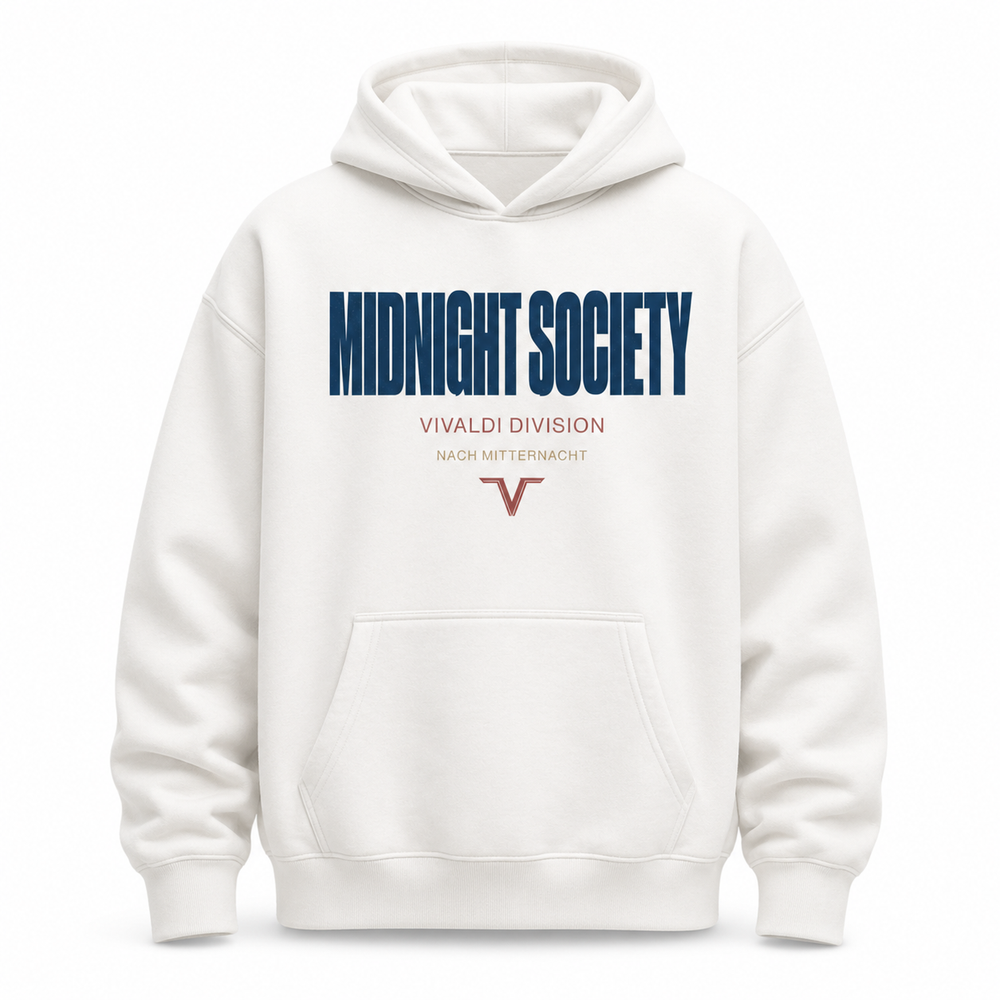 MIDNIGHT SOCIETY – Spring Edition Oversized Hoodie