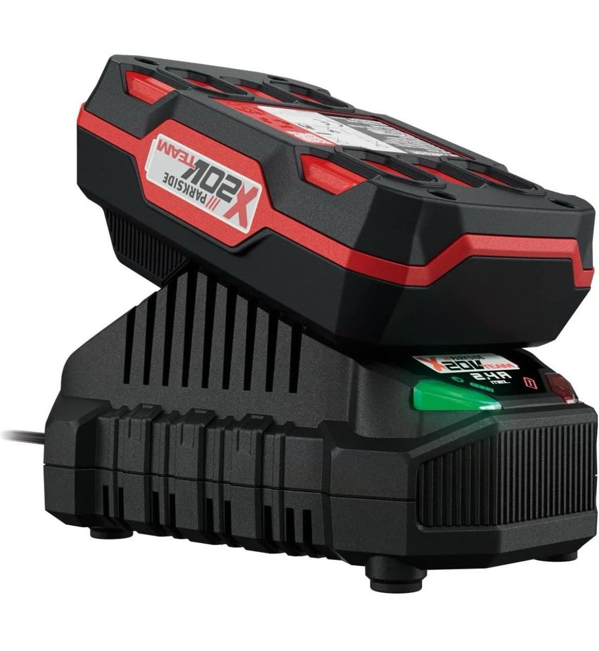 PARKSIDE X20V Akku PAP20 B1 2,0 Ah + PLG20 C1 2,4 A Ladegerät Schwarz – NEU&OVP/HÄNDLER ✅